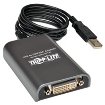 Tripp Lite USB 2.0 to DVI and VGA Adapter Screen Share 1080p Aero Windows